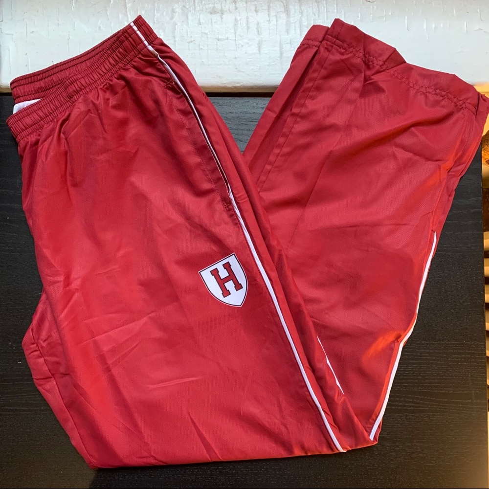 Retro Crimson Harvard Track Pants New Balance NWOT